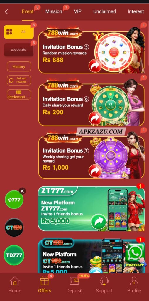 788 win Game APK Download 2026 (Play and Earn Money)